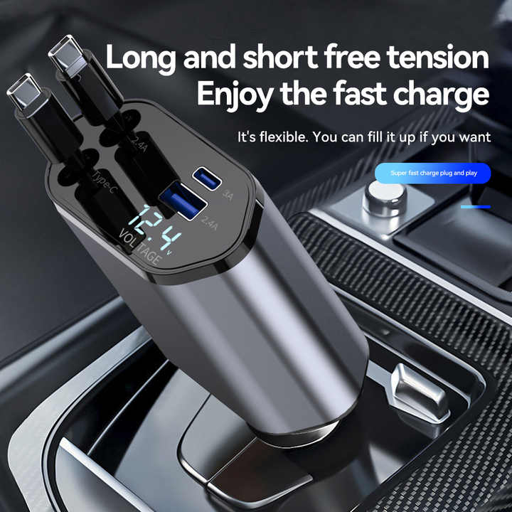 Premium Retractable Car ChargerTM