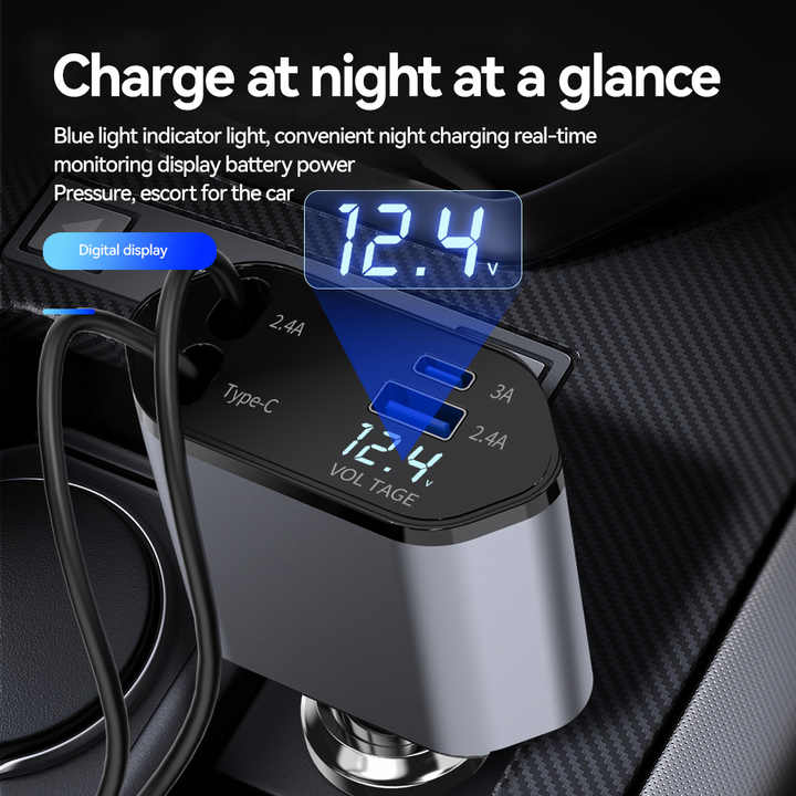 Premium Retractable Car ChargerTM