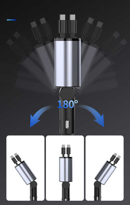 Premium Retractable Car ChargerTM