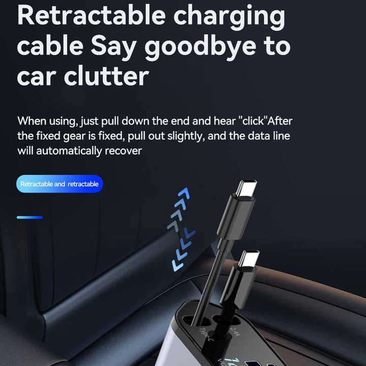 Premium Retractable Car ChargerTM